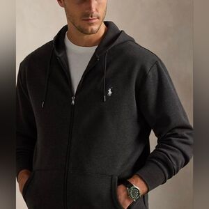 NEW Polo by Ralph Lauren Double Knit Charcoal Sweatshirt XLT